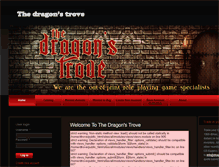 Tablet Screenshot of dragontrove.com